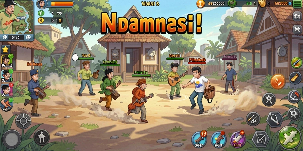Tampilan antarmuka yang user-friendly.