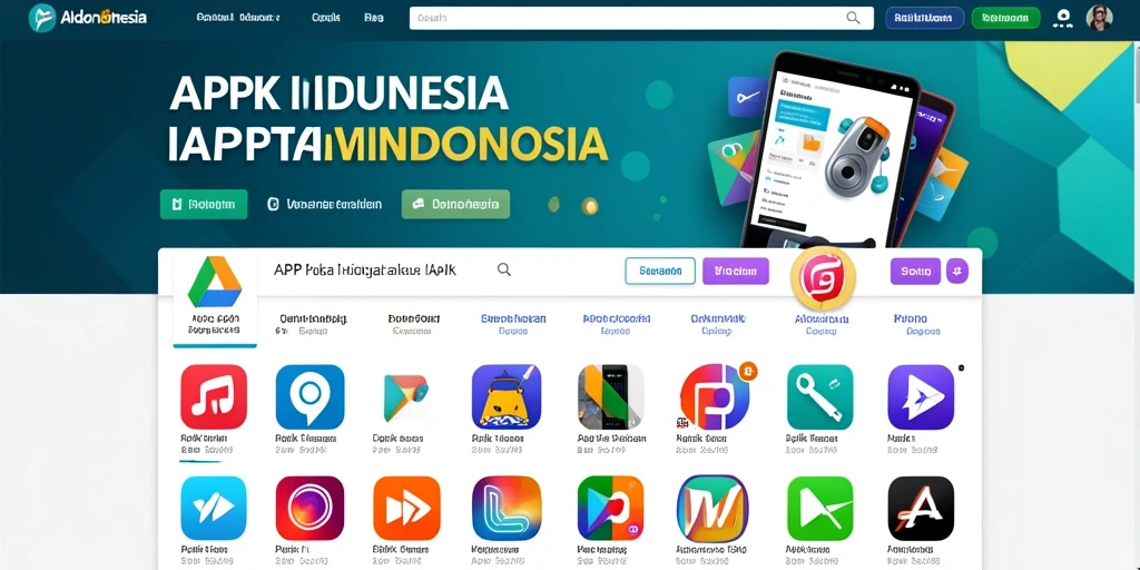 Tampilan utama aplikasi dengan berbagai pilihan permainan.