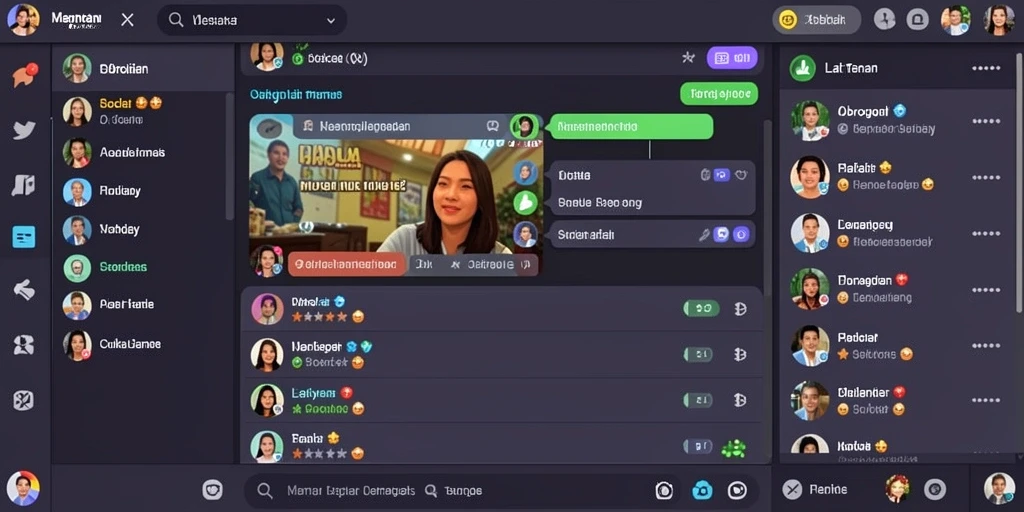 Tampilan karakter yang menawan dan penuh warna.