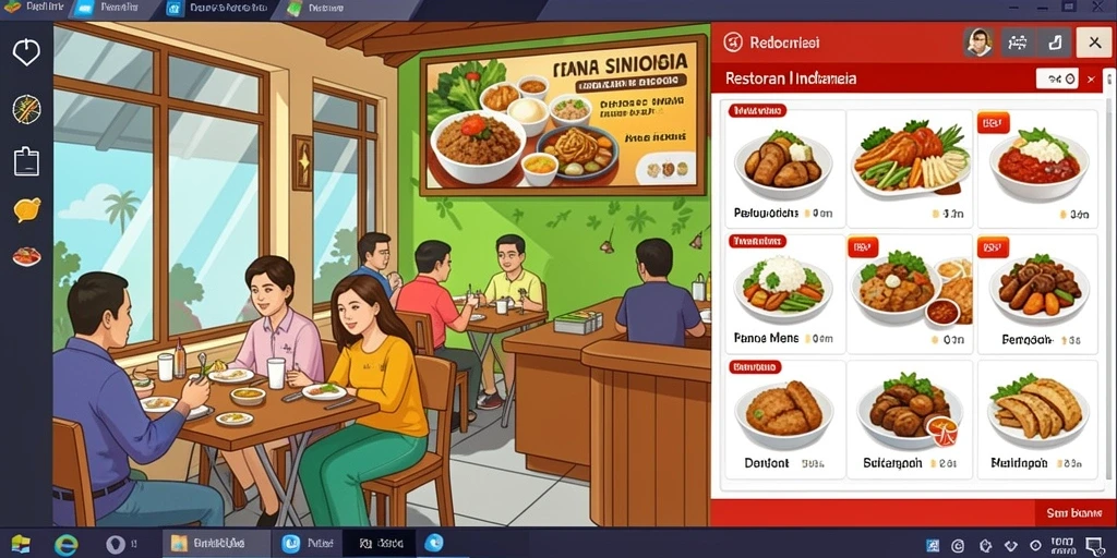 Tampilan antarmuka BPO777 yang menarik dan user-friendly.