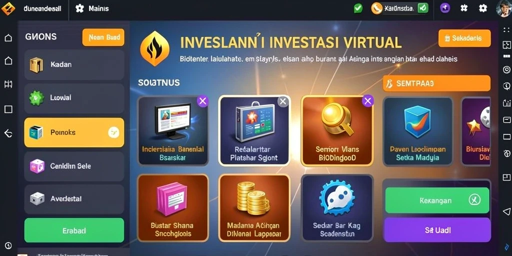 Antarmuka aplikasi yang user-friendly.