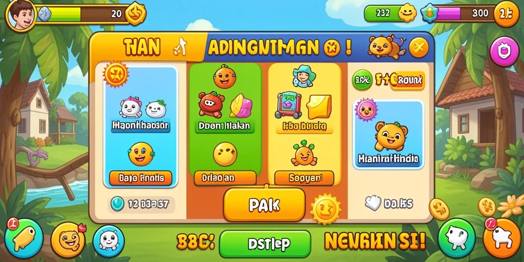Tampilan tampilan grafik yang menawan.