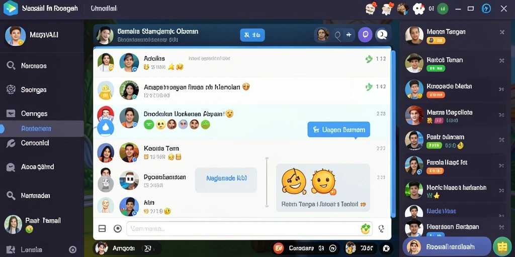 Tampilan menawan dari antar muka aplikasi GN777.