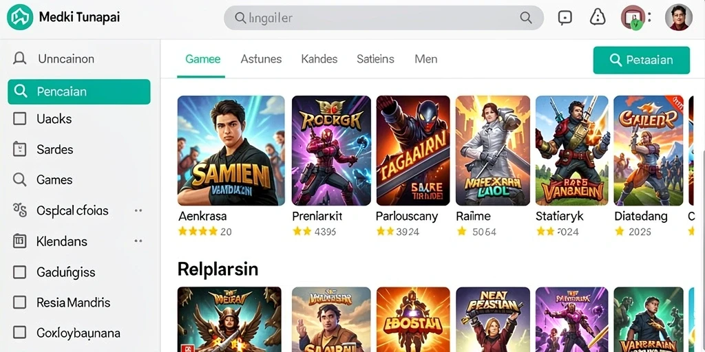 Antarmuka pengguna yang bersih dan intuitif.