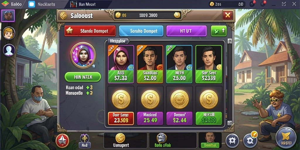 Tampilan antarmuka yang ramah pengguna.