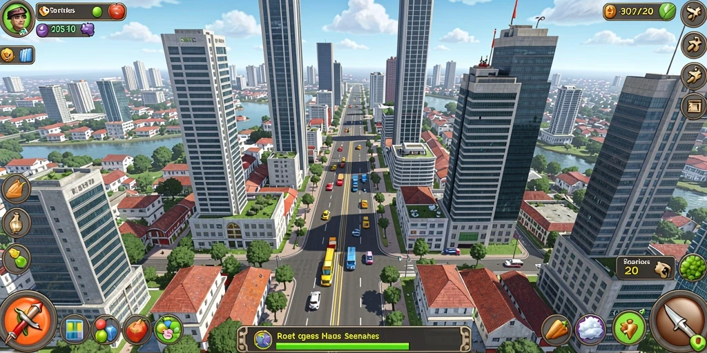 Tampilan antarmuka utama KM789 yang user-friendly.