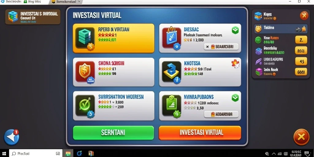 Tampilan antarmuka aplikasi yang menarik dan intuitif.