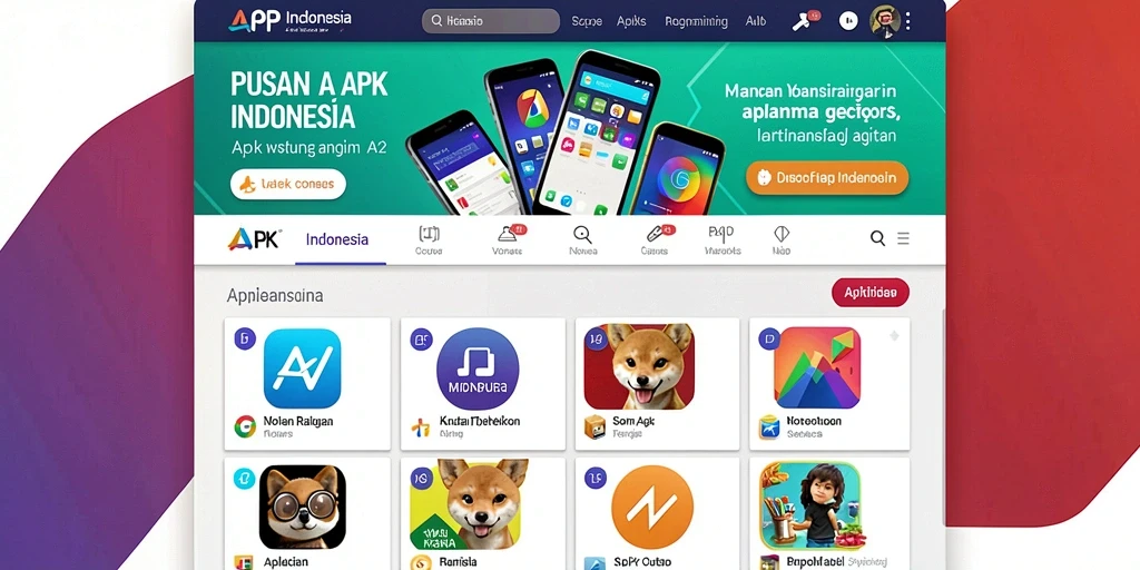 Tampilan grafis yang memukau dan warna-warni.