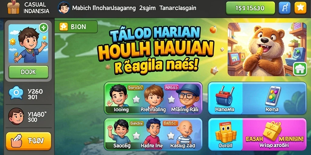 Tampilan antarmuka yang menarik dan mudah dinavigasi.