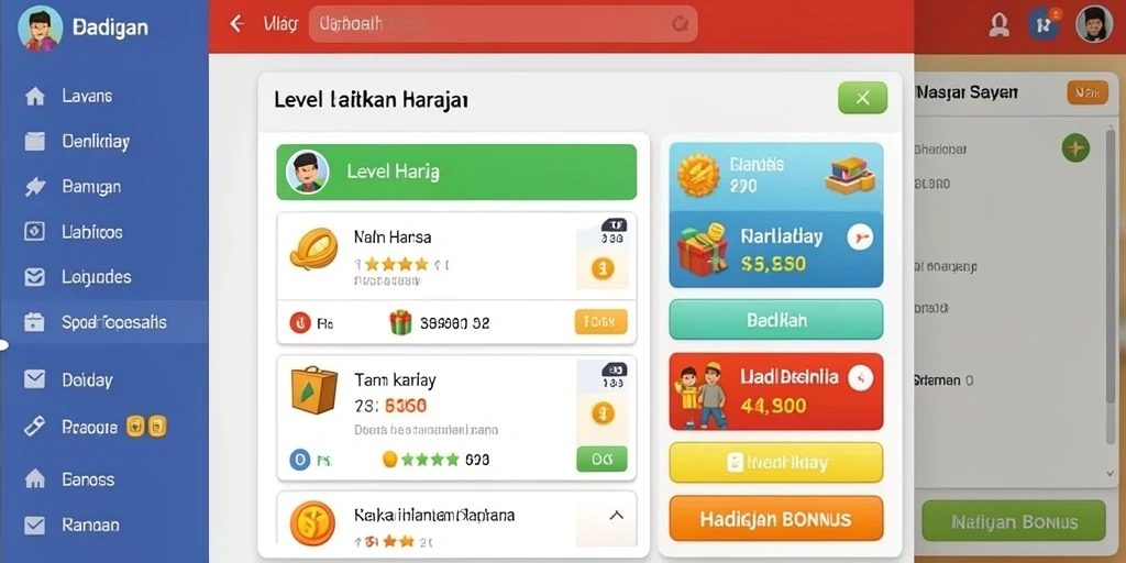 Tampilan antarmuka yang menarik dan responsif.