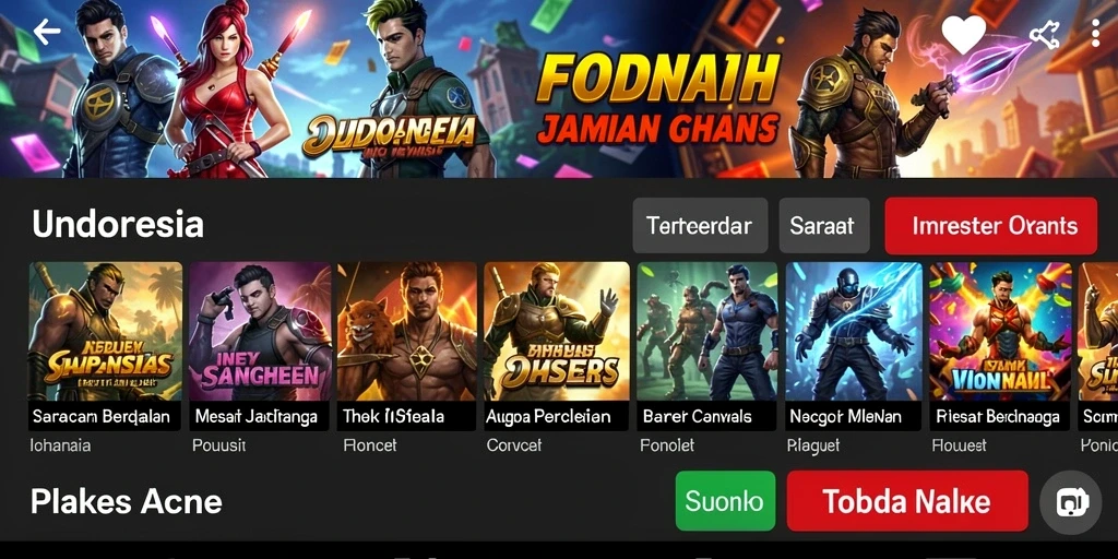 Tangkapan layar gameplay penuh aksi.