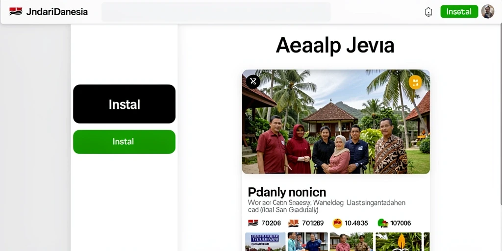 Tampilan antarmuka yang menarik dan user-friendly.