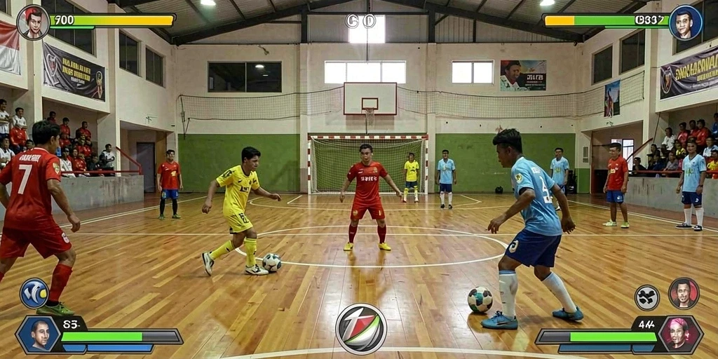 Tampilan awal permainan yang menarik dan menggoda.