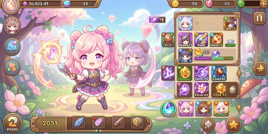 Tangkapan layar memperlihatkan gameplay seru dan interaktif.