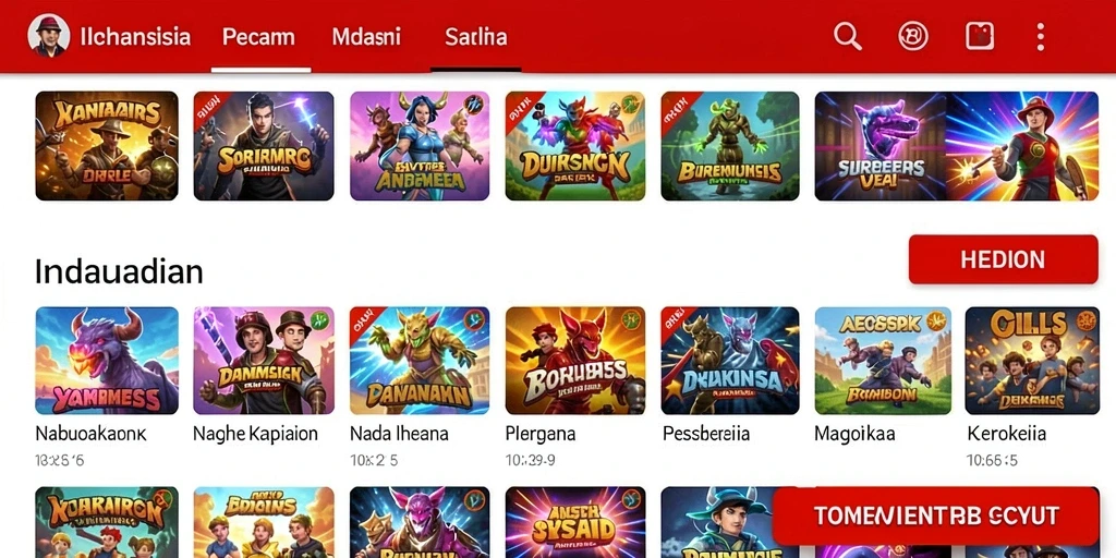 Tampilan antarmuka yang menarik dan sederhana.